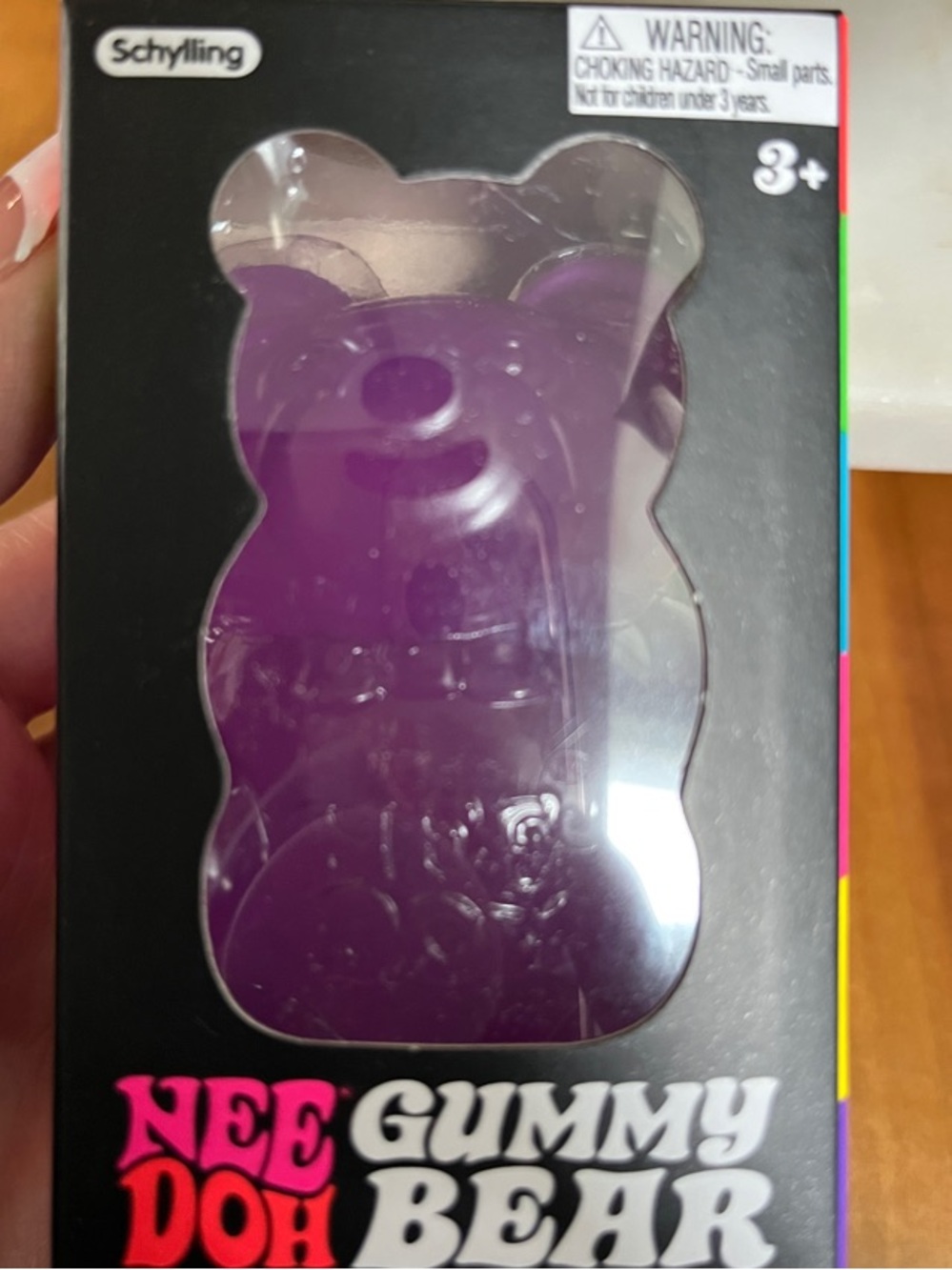 Gummy Bear Sensory Toy - Purple